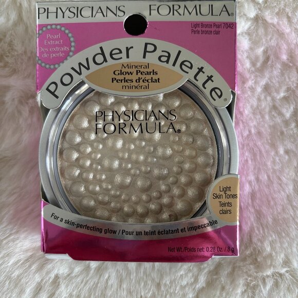 Physicians Formula Powder Palette Mineral Glow Pearls Light Bronze Pearl #7042 - Picture 1 of 2